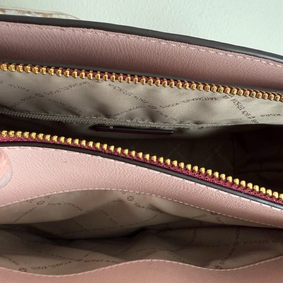 EUC Michael Kors Pink and Purple Satchel Bag *****Bundle****** - Picture 9 of 16